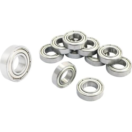 11Pcs Shielded Sealed Deep Groove Ball Bearings,10Pcs 6800Z 10x19x5mm & 1Pcs 6900Z 10x22x6mm