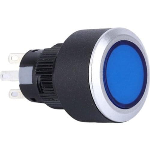 12V 24V 48V 110V 220V Push Button Switch 22mm Stainless Steel Waterproof