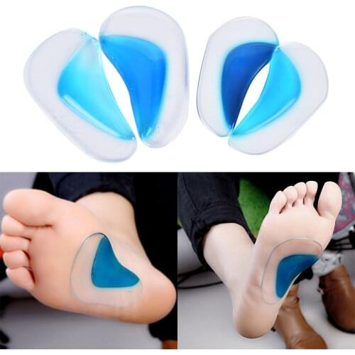 2PCS Arch Support Insole Flat Foot Flatfoot Correction Shoe Insoles Cushion Inserts