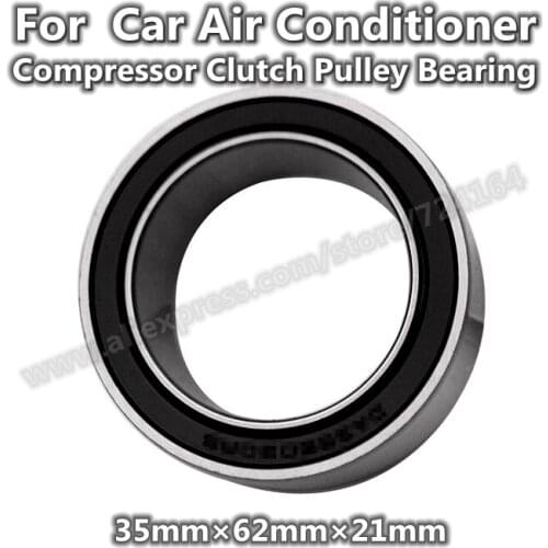 35*62*21mm Air Conditioner A/C Compressor Clutch Pulley Bearing 35BG06G-2DS ACB35620021 4607-6AC2RS For Car Double row