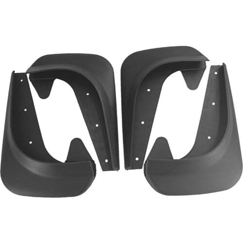 4 Pieces Universal Small Version of Mudguard Car Tires Modified Mudguard Foreign Trade Cross-border Anti-splash Mudguard