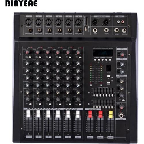 PMX608D Powered Audio Mixer PMX608D,700W Amplifier Output