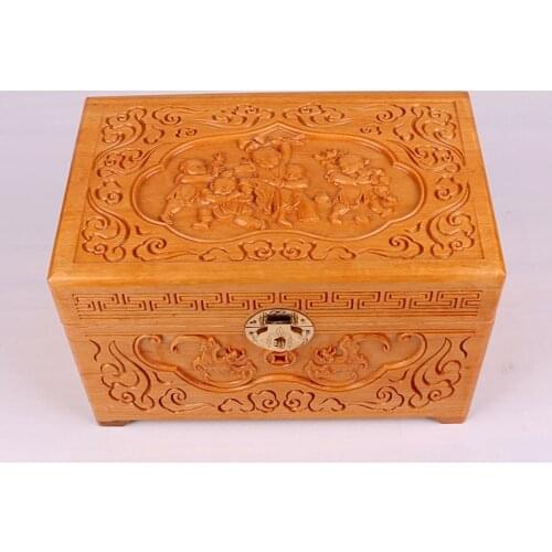 Five sons Davydenko camphor wood small box wooden jewelry box cosmetic box wooden storage box sewing wood