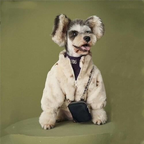 Fashion Pet Dog Winter Warm Coat Jacket For Small Medium Dogs Schnauzer French Bulldog Chihuahua Pug Corgi Sweater Hoodie