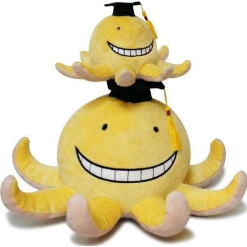 New 15 CM Anime Assassination Classroom Korosensei Plush Toys Soft Stuffed Dolls Mini Cartoon Baby Toys For Children Best Gifts