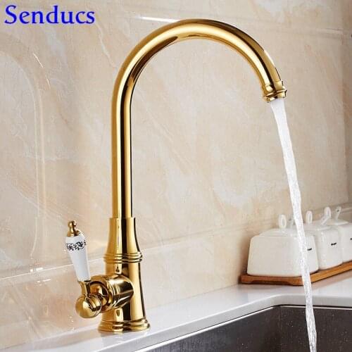 Однорычажные кухонные смесители Senducs China At AliExpress