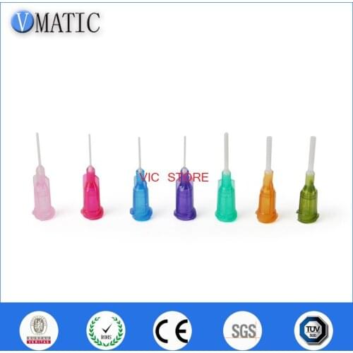 High Quality 14G-25G 1/2'' Inch PP Flexible Luer Lock Glue Dispensing Plastic Needle Tip