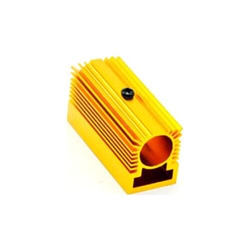 Golden Cooling Heatsink Holder with Mount for 12mm Laser Diode Module