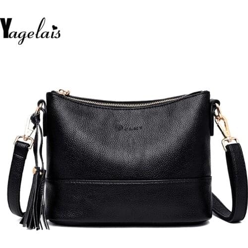 2019 Summer Fashion Ladies Bag Leather Handbag Sheepskin Shoulder Bag Small Messenger Bag Womens Messenger Bag femme