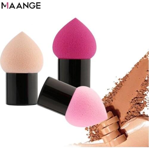 3Pcs Mushroom Head Powder Face Liquid Foundation Puff Makeup Egg Sponge Puff Make Up Cosmetic Powder Puff Tool Set