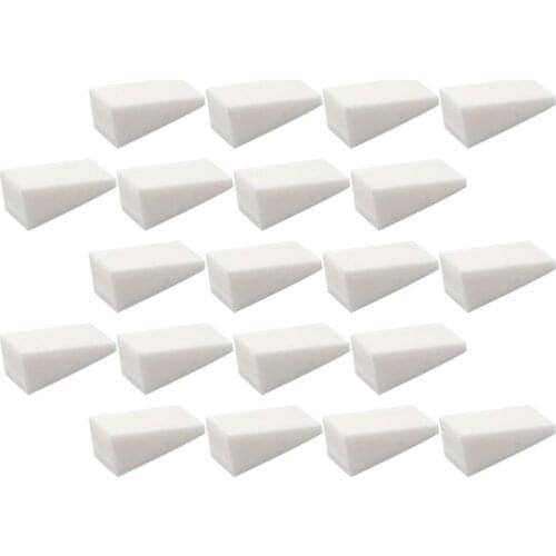 48Pcs Cosmetic Wedges Makeup Sponge Gradient Nail Art Manicure Sponge for
