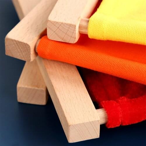 8 PCS Wooden Busy Board Snap Shoes Lace Basic Skills Sensory Travel Toy Gift