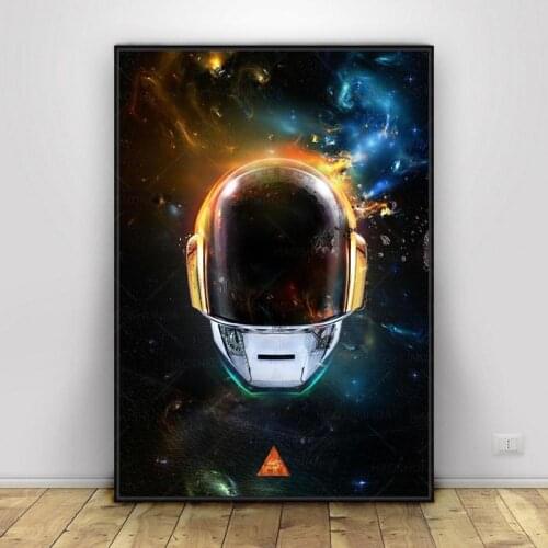 Daft Punk wall Art Canvas Poster and Prints room Home Decor Painting decoration character Frame Ready to hang