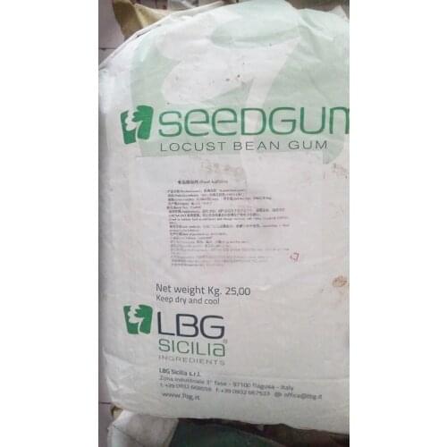 Edible locust bean gum food-grade thickener gelling agent emulsifier