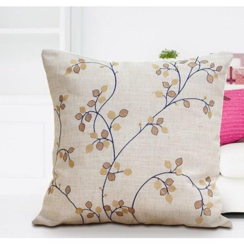 New Type Leaf design for Sofa Seat Car Office chairs throw pillow cover waist cushion covers