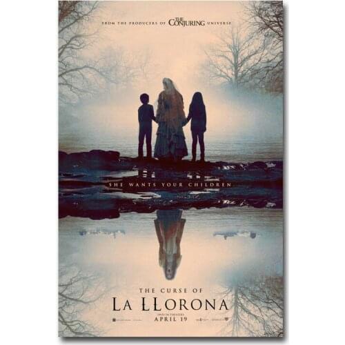 243 The Curse Of La Llorona Movie Silk Art Poster Wall Art Home Decoration Gift