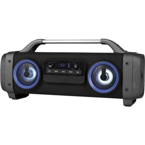 Portable Bluetooth Speakers Boombox NGS Street Breaker Mini LED 3600 mAh 100W Black