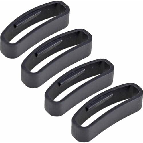 4 PCS Watch Strap Loop For Suunto Core Series All Black For Suunto Ambit 1 2 3 Series Safety Buckle Belt Clasp