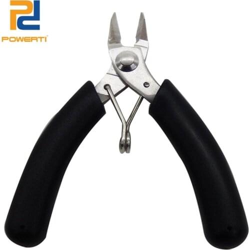 POWERTI Cutting Pliers Stringing Tools Tennis Machine Badminton Racket Black Mini Diagonal Cutter Tools for Racket Sport