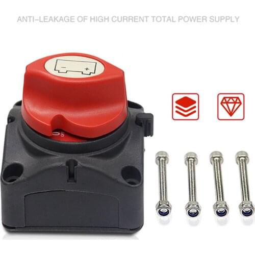 Power-off Switch Anti-leakage High Current Total Power Supply Rotary Switch for RV Yacht