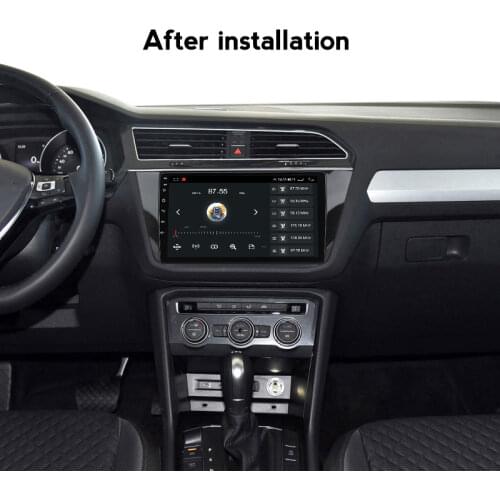 1280*720P 2din Android 11 Car Stereo Radio GPS Headunit Player for VW Volkswagen Tiguan 2017 2018 2019 Wireless Vehicle Carplay