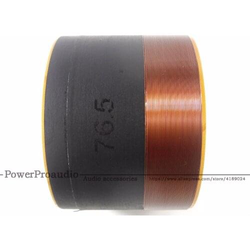 76.5 mm Horn Speaker Bass Voice Coil Woofer Sound Driver BASS Voice Coil 2 layers