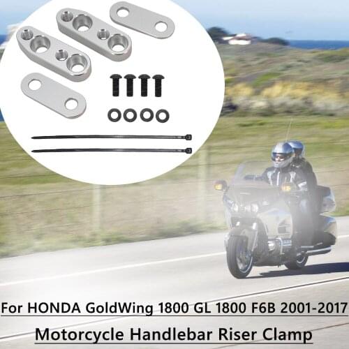 Motocross Accessories Clamp Handlebar Heightening Code Handlebar Risers Adapter For Honda Goldwing GL1800 F6B GL 1800 2001-2017