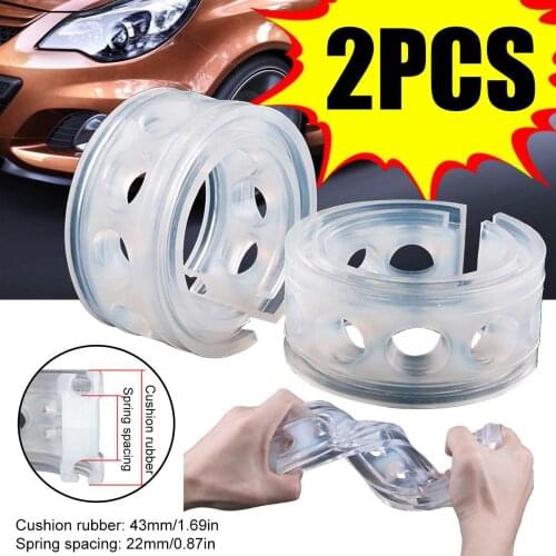 2pcs Car Shock Absorber Spring Bumper Power Auto-buffers A/B/C/D/E/F Type Springs Bumpers Cushion Urethane For Cars goods Buffer