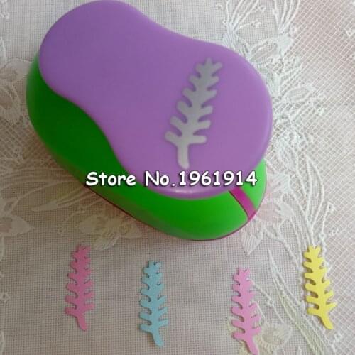 Free ship 1'' leaf eva foam punch child diy craft punch scrapbook paper cutter scrapbooking punches Embosser S2937-8