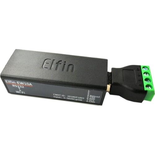 Elfin-EW10A Wireless Networking Devices Modbus RS232 to WIFI Serial Server module