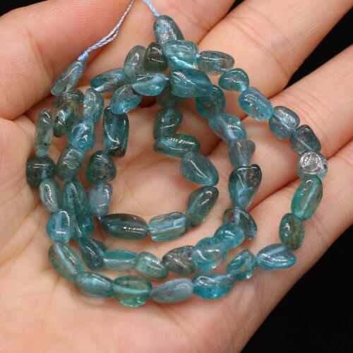 Natural Stone Beads Irregular Apatite Loose Polish Stone Bead for Jewelry Making DIY Bracelet Necklace Accessories