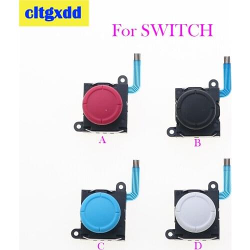 Cltgxdd 50pcs original 3d thumb stick rocker joy-con joystick analog controller 3d repair for nintendo switch lite controller