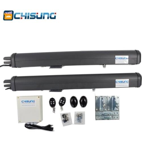 DC Motor Each Leaf 250KG 2.5meters Swing Gate Operator Door Opener