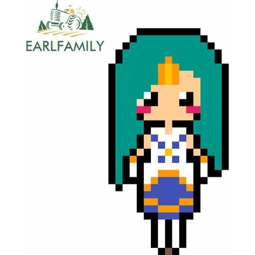 EARLFAMILY 13cm x 7.1cm for Pixel Star Guardian Soraka Car Truck Decal Bumper Window Occlusion Scratch Waterproof Car Stickers