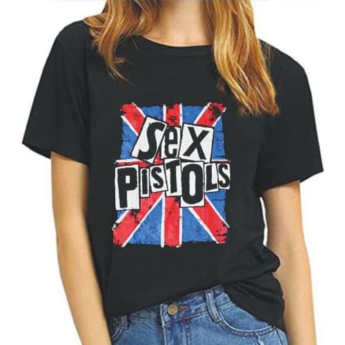 Sex Pistols Vive Le Punk Vogue Style Aesthetic Summer T Shirt Vintage Harajuku Tshirt Plus Size New Kawaii Women T-shirt