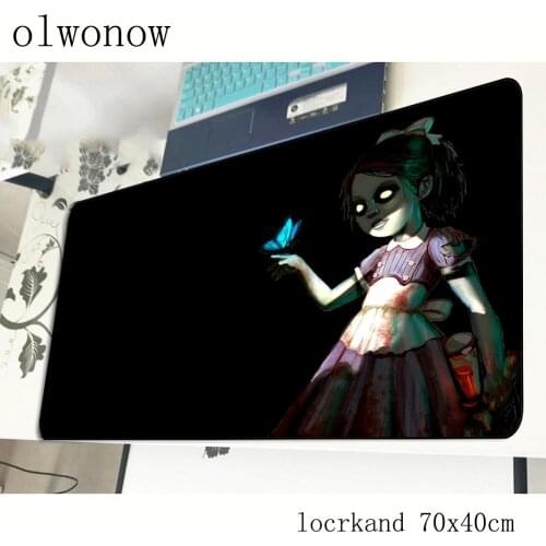 Bioshock mouse pad 70x40cm best mousepads gaming mousepad gamer Adorable large personalized mouse pads keyboard pc pad