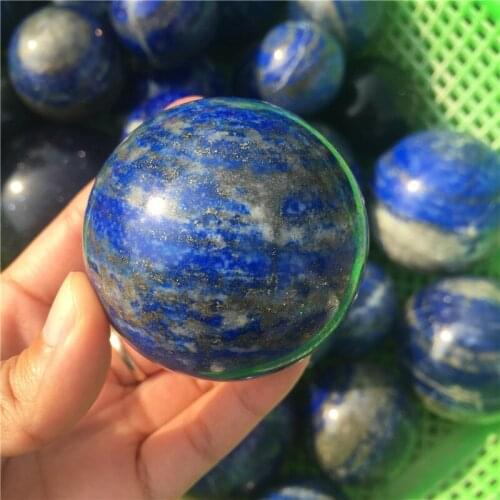 1pcs big size chakra energy stone natural stones and minerals lapis lazuli ball healing crystals cured sphere home decor