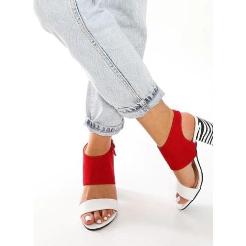 Libilobi - Damien | Suede Red Women 'S High-Heeled Shoes