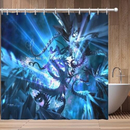 Best Selling Elephant Pattern Waterproof and Mildew Proof with Hook Fashion Animal Shower Curtain Home Bathroom Decoration