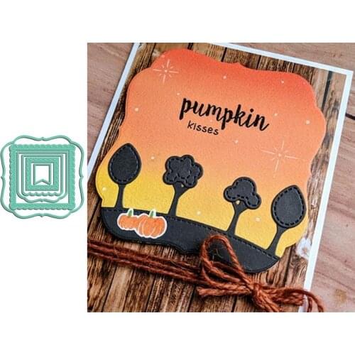 Square Frame Metal Cutting Dies for Scrapbooking and Card Making Paper Craft 2020 New die cuts