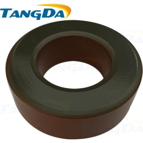 T400 2D Iron powder cores T400-2D OD*ID*HT 102*57*33.5 mm 36nH/N2 10uo Iron dust core Ferrite Toroid Core Coating Red gray A