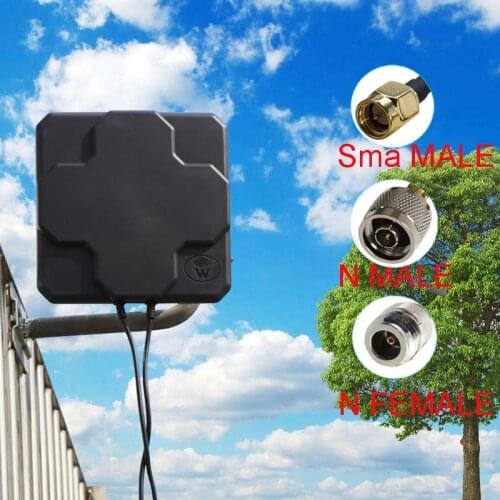 4G lte Antenna router Panel N Male Female SMA male Outdoor Panel 35dbi 698-2690MHz Aerial mimo External Antenne Wireless