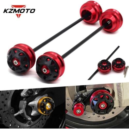 Motorcycle Rear Falling Protection Axle Fork Crash Sliders Wheel Protector For YAMAHA TMAX 530 TMAX530 DX/SX 2017 2018 2019 2020