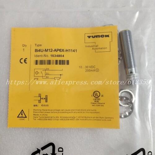 BI4U-M12-AP6X-H1141 BI4U-M12-AN6X-H1141 M12 Proximity Switch Sensor 100% New High-Quality