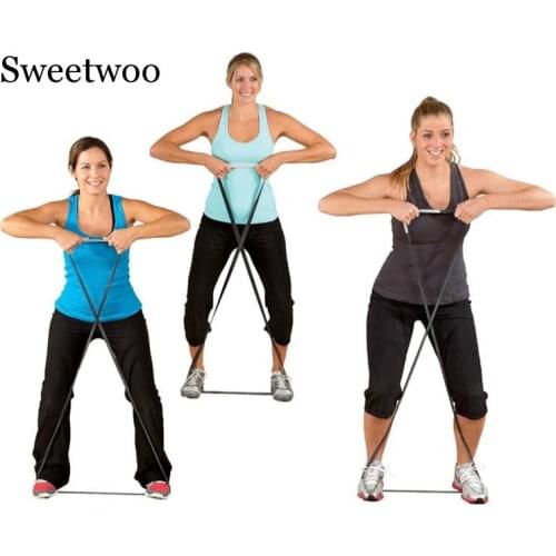 41" 208cm Resistance Bands Natural Latex Rubber Loop Gym Expander Strengthen Trainning Power Fitness Pull Up Elastic Band