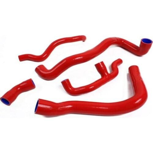 Silicone Radiator Hose Kit For BENZ C200K W203 COUPE SPORT Kompressor 2001-2007(5Pcs) Red/Blue/Black