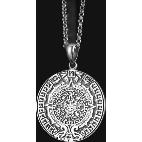 925 Sterling Silver Pendant Matching 3mm Sterling Silver Necklace Hip Hop Necklace Tag Amulet To Protect Safety Tag Jewelry