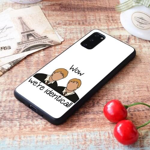 For Samsung Galaxy Fred and George Weasley Soft TPU border Samsung Galaxy Case