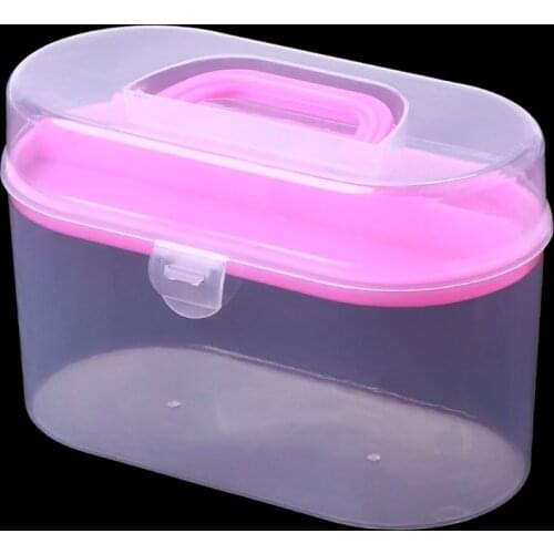 Sewing Kit Tool Storage Box Needle Thread Scissor Organizer Medicine Container