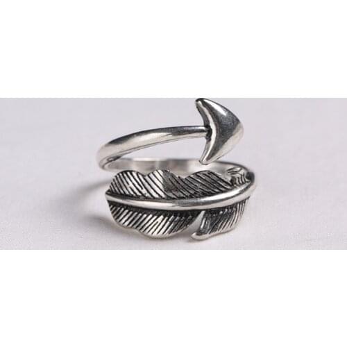 New Charming Arrow Finger Ring for Women Vintage Boho Knuckle Party Rings Gothic Punk Jewelry Gifts for Girls 2020